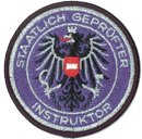 InstruktorInnen-Abzeichen zum Aufnähen (ehem. LehrwartIn)