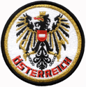 Österreich-Abzeichen zum Aufnähen