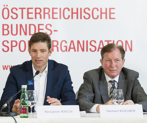 Benjamin Raich und Herbert Kocher
