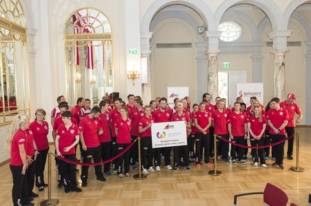 Verabschiedung der World Games Athleten