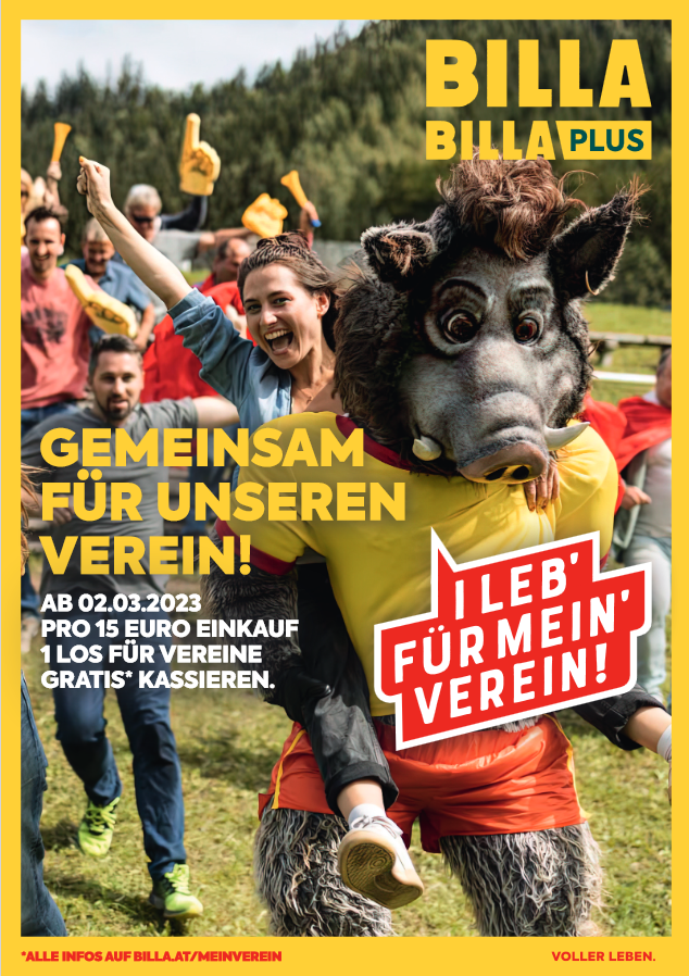 Billa-Plakat